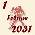 Vodolija, 1 Februar 2031.