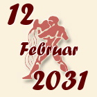 Vodolija, 12 Februar 2031.