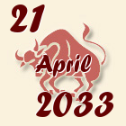 Bik, 21 April 2033.