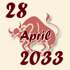 Bik, 28 April 2033.