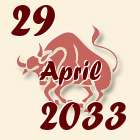 Bik, 29 April 2033.