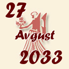 Devica, 27 Avgust 2033.