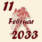 Vodolija, 11 Februar 2033.
