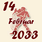 Vodolija, 14 Februar 2033.