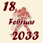 Vodolija, 18 Februar 2033.
