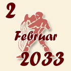 Vodolija, 2 Februar 2033.