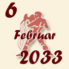 Vodolija, 6 Februar 2033.