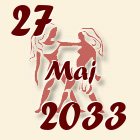 Blizanci, 27 Maj 2033.