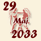 Blizanci, 29 Maj 2033.