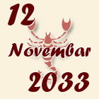 Škorpija, 12 Novembar 2033.