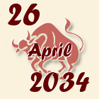 Bik, 26 April 2034.