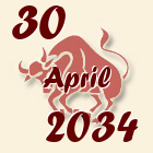 Bik, 30 April 2034.