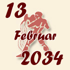 Vodolija, 13 Februar 2034.