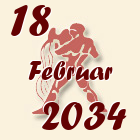 Vodolija, 18 Februar 2034.