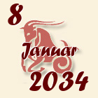 Jarac, 8 Januar 2034.