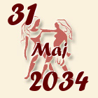 Blizanci, 31 Maj 2034.
