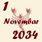 Škorpija, 1 Novembar 2034.