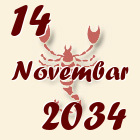 Škorpija, 14 Novembar 2034.
