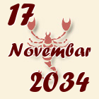 Škorpija, 17 Novembar 2034.