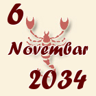 Škorpija, 6 Novembar 2034.