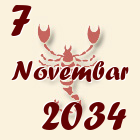 Škorpija, 7 Novembar 2034.