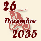 Jarac, 26 Decembar 2035.