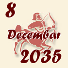 Strelac, 8 Decembar 2035.