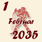 Vodolija, 1 Februar 2035.