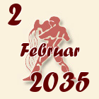 Vodolija, 2 Februar 2035.