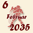 Vodolija, 6 Februar 2035.