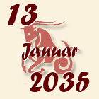 Jarac, 13 Januar 2035.