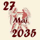 Blizanci, 27 Maj 2035.