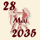 Blizanci, 28 Maj 2035.