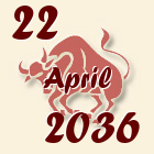 Bik, 22 April 2036.