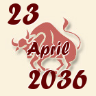Bik, 23 April 2036.