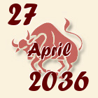 Bik, 27 April 2036.