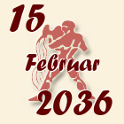 Vodolija, 15 Februar 2036.