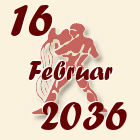 Vodolija, 16 Februar 2036.