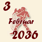 Vodolija, 3 Februar 2036.