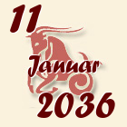 Jarac, 11 Januar 2036.