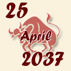 Bik, 25 April 2037.