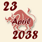 Bik, 23 April 2038.