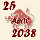 Bik, 25 April 2038.