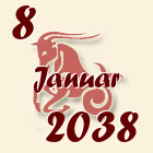 Jarac, 8 Januar 2038.