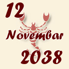 Škorpija, 12 Novembar 2038.
