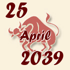 Bik, 25 April 2039.