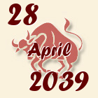 Bik, 28 April 2039.