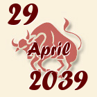 Bik, 29 April 2039.