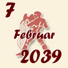Vodolija, 7 Februar 2039.