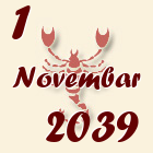 Škorpija, 1 Novembar 2039.